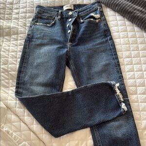 AGOLDE Women's Blue Jeans